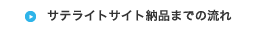 サテライトサイト納品までの流れ